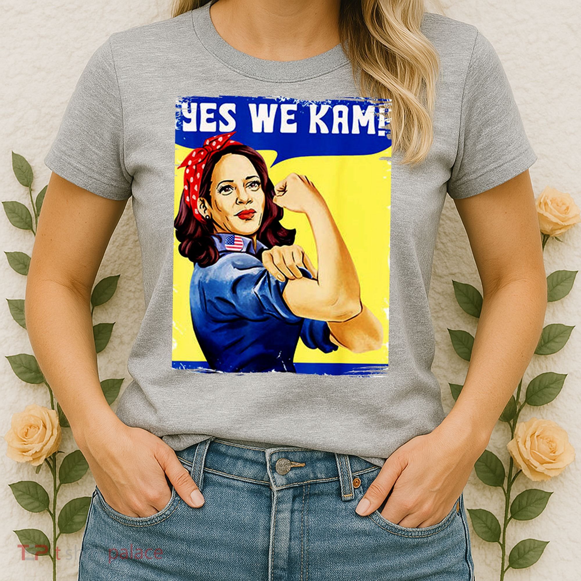 Yes We Kam Madam Harris Funny Women's T-Shirt