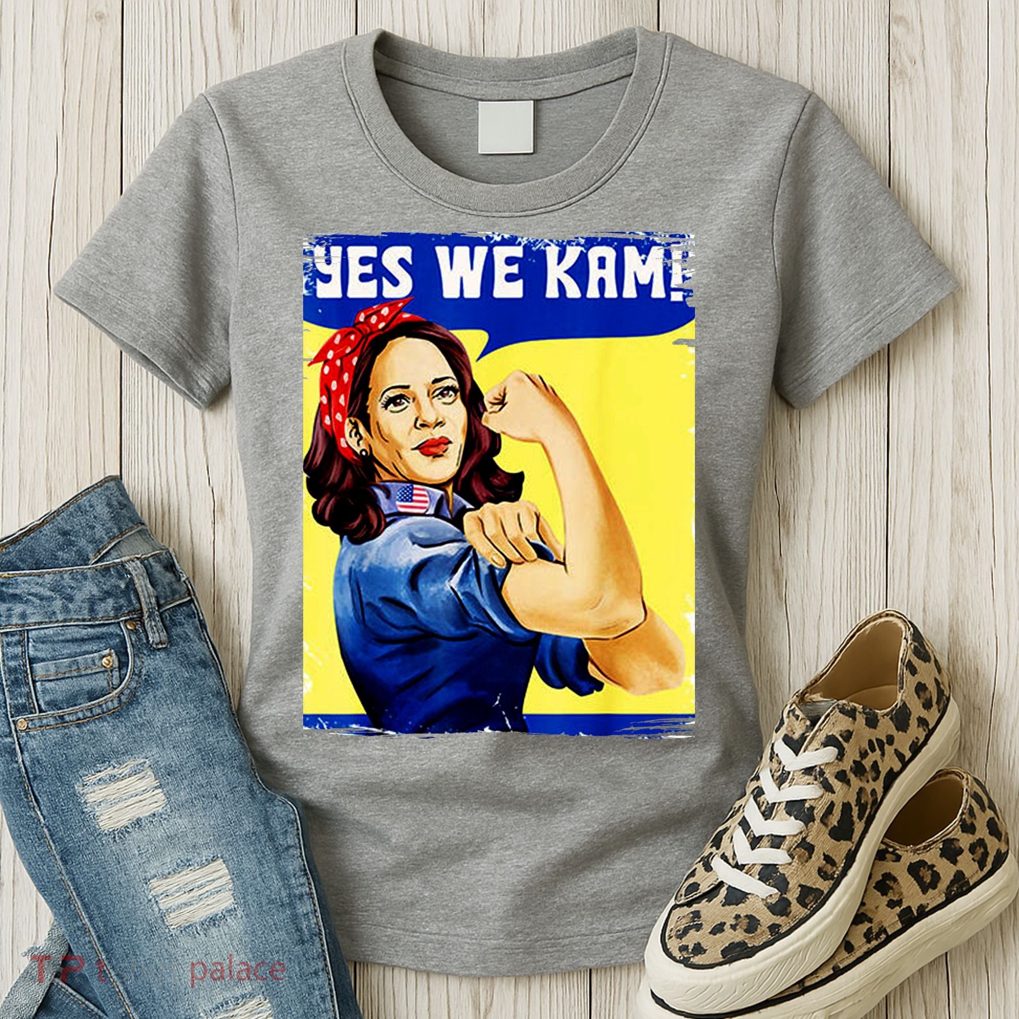 Yes We Kam Madam Harris Funny Women's T-Shirt