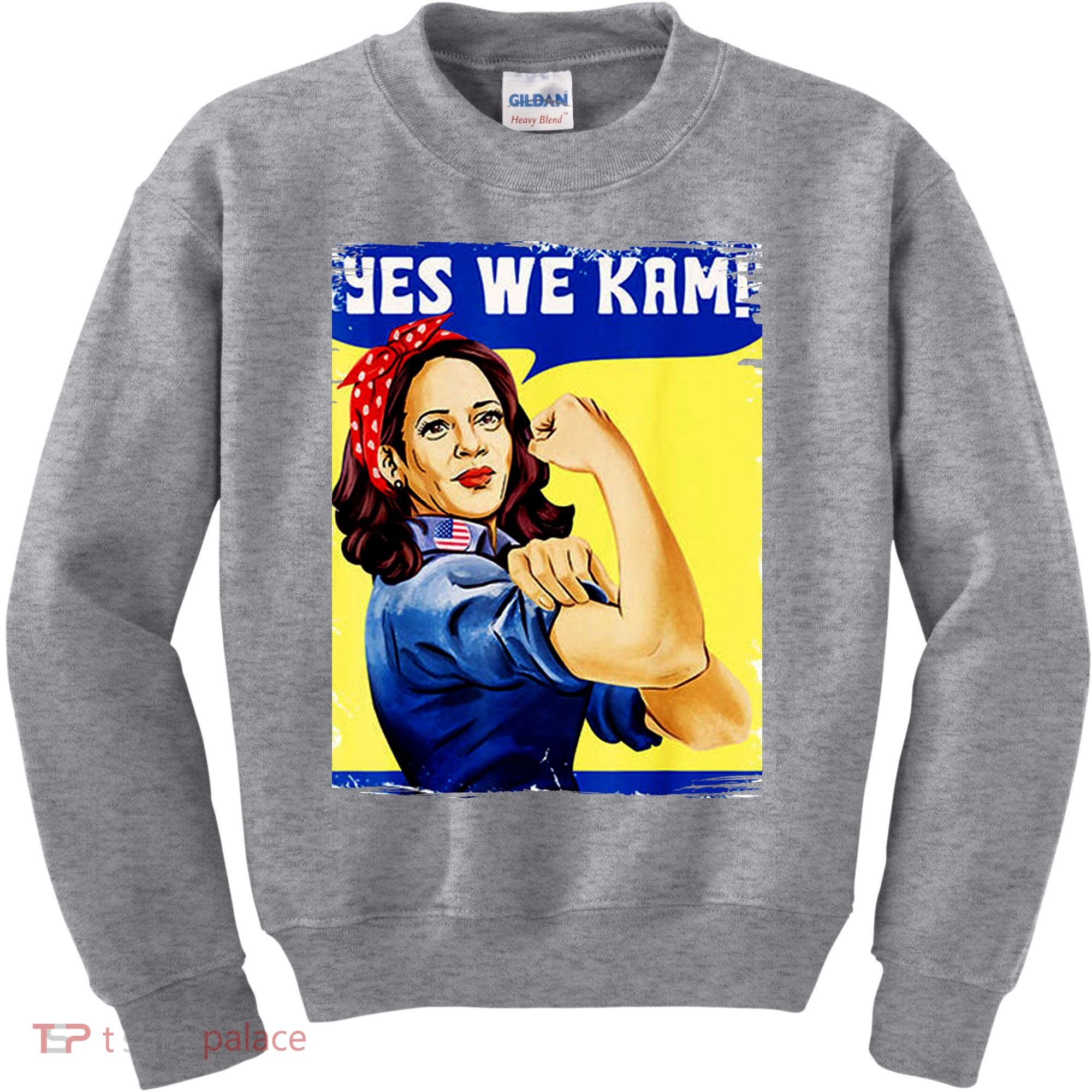 Yes We Kam Madam Harris Funny Kids Sweatshirt
