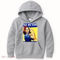 Yes We Kam Madam Harris Funny Kids Hoodie thumb 0