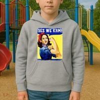 Yes We Kam Madam Harris Funny Kids Hoodie thumb 2