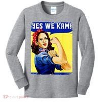 Yes We Kam Madam Harris Funny Kids Long Sleeve Shirt thumb 0
