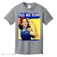 Yes We Kam Madam Harris Funny Kids T-Shirt thumb 0