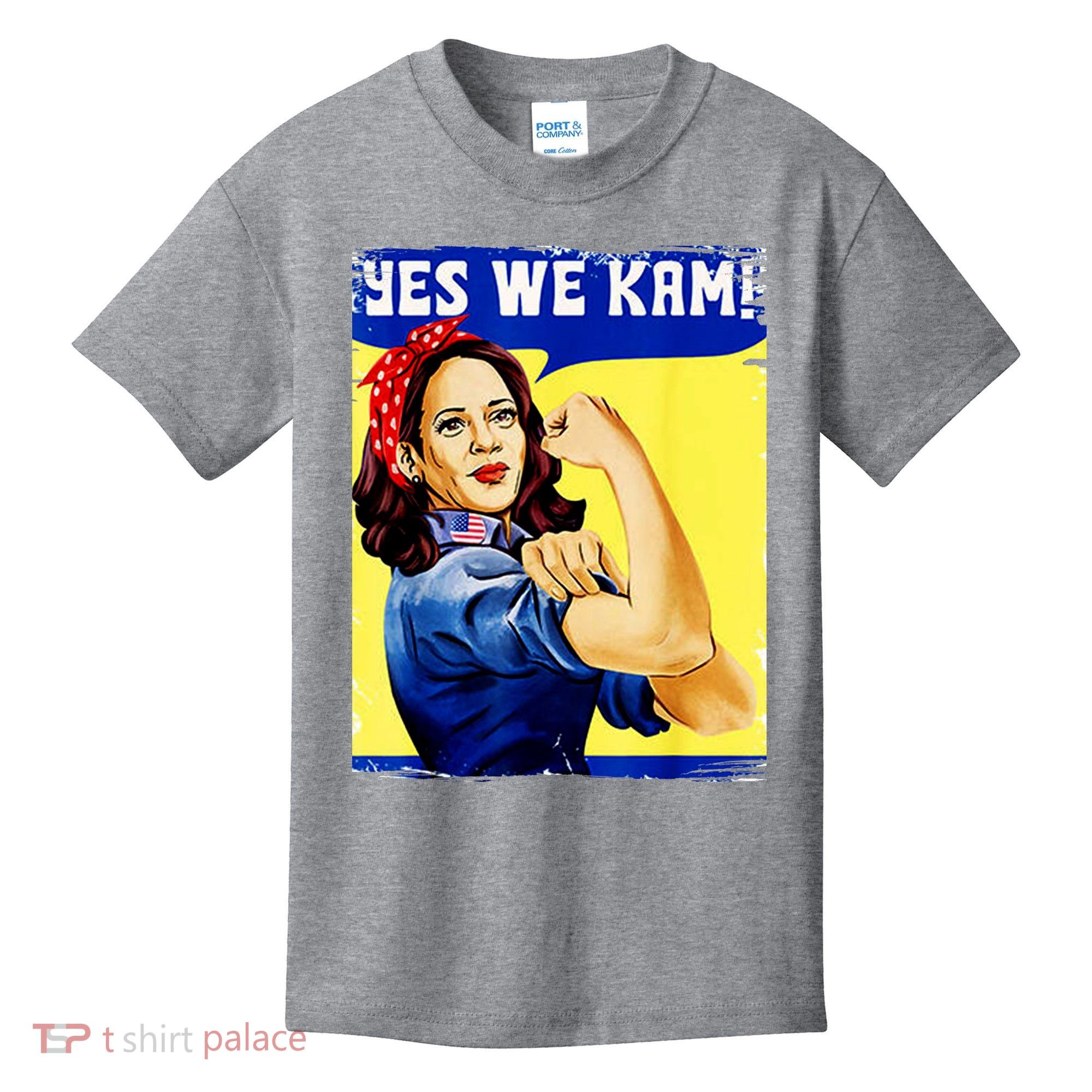 Yes We Kam Madam Harris Funny Kids T-Shirt