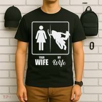 Your Wife My Wife Snowmobile Valentine T-Shirt thumb 6