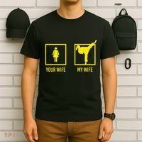 Your Wife My Wife Graphic Martial Arts T-Shirt thumb 6
