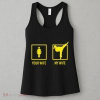 Your Wife My Wife Graphic Martial Arts Women's Tank Top thumb 3