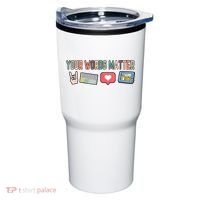 Your Words Matter AAC SPED Teacher Neurodiversity Tumbler thumb 0