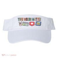 Your Words Matter AAC SPED Teacher Neurodiversity Visor thumb 0