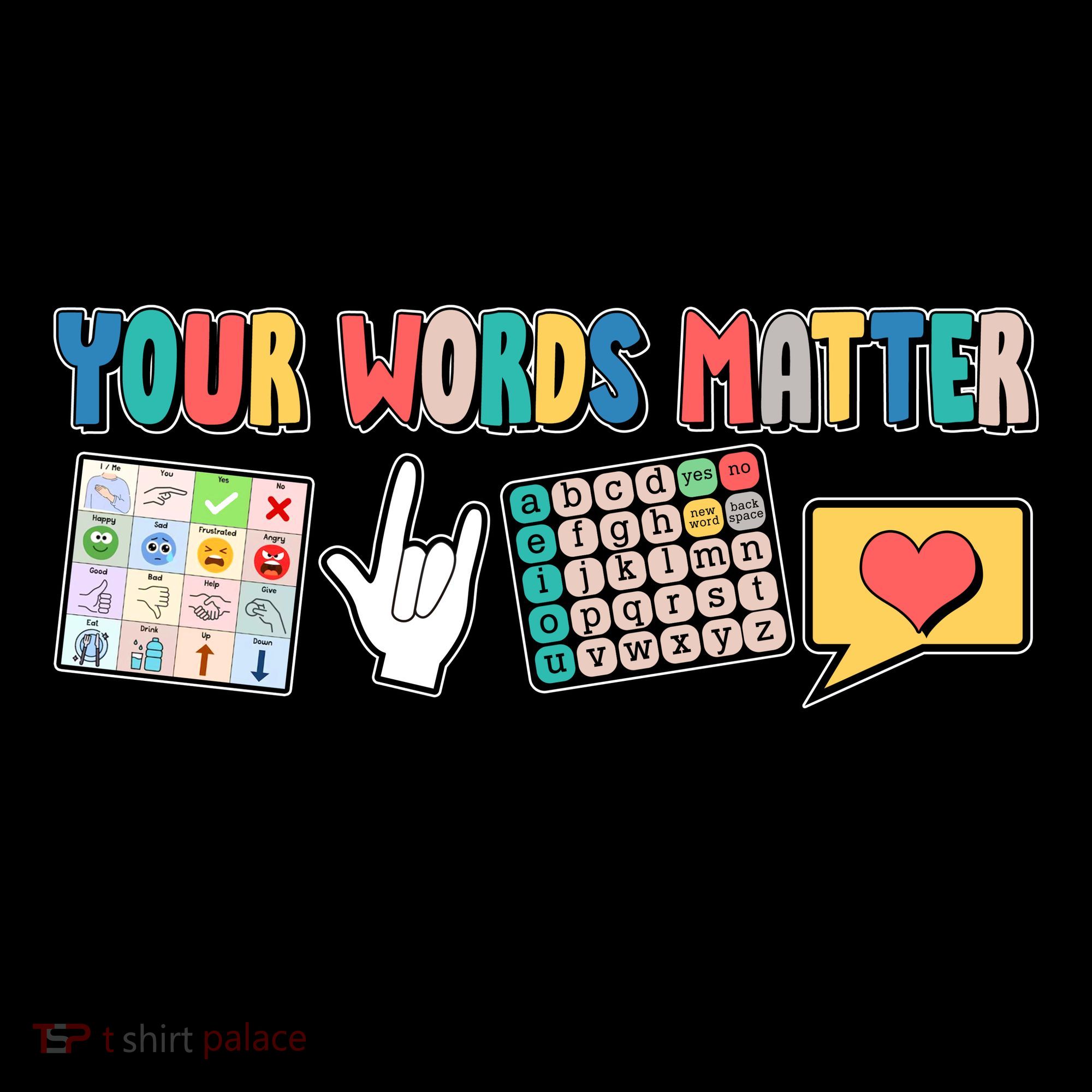 Your Words Matter Speech Therapy Appreciation Coffee Mug