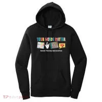 Your Words Matter Speech Therapy Appreciation Women's Hoodie thumb 0