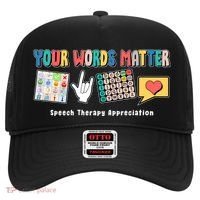 Your Words Matter Speech Therapy Appreciation Hat thumb 0