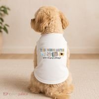 Your Words Matter Speech Therapy Appreciation Doggie Tank thumb 2