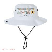 Your Words Matter Speech Therapy Appreciation Bucket Hat thumb 0