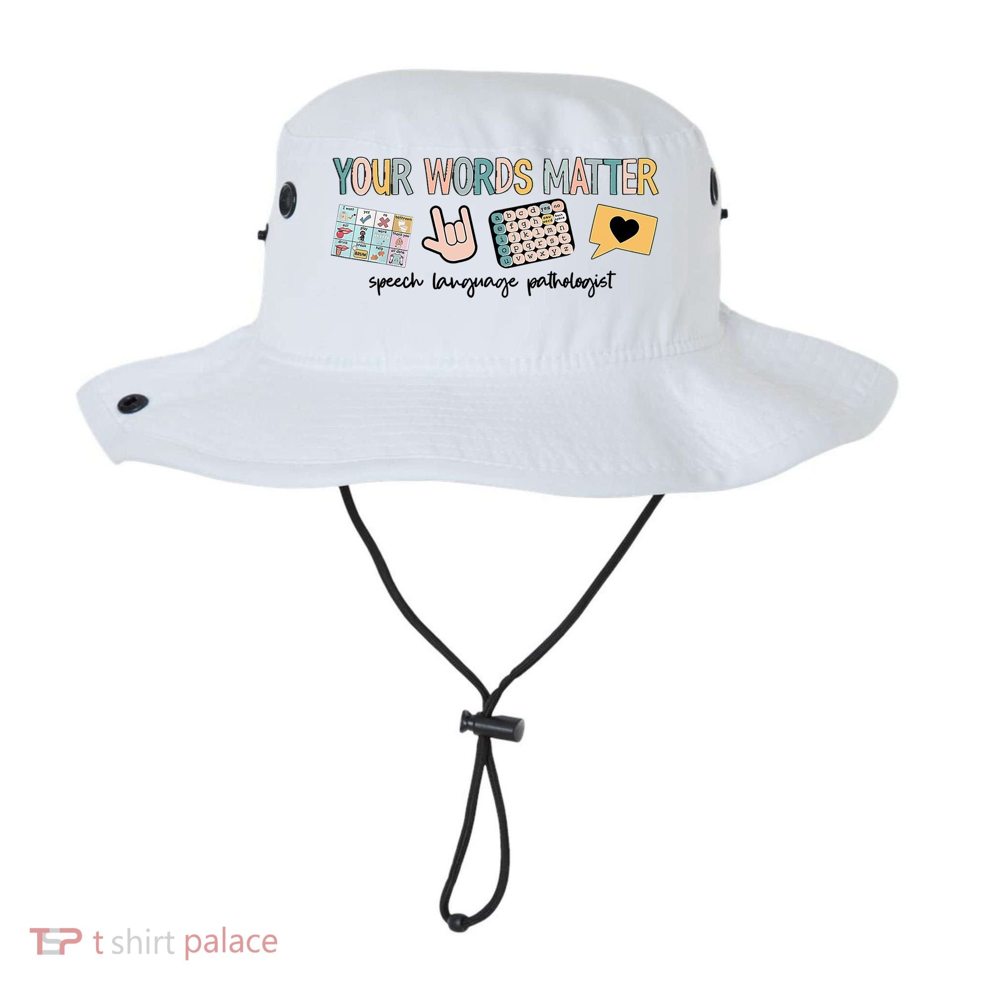 Your Words Matter Speech Therapy Appreciation Bucket Hat