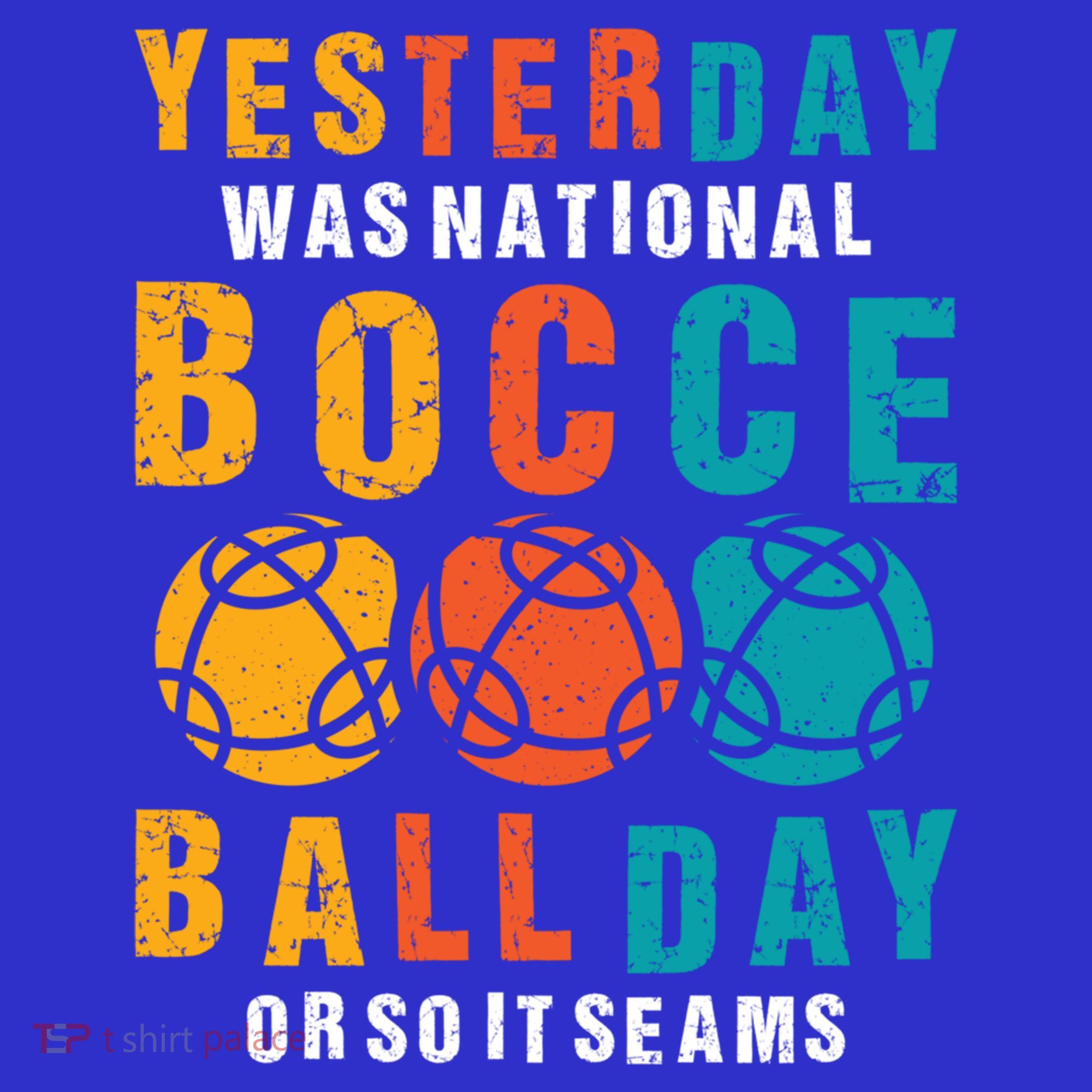 Yesterday Was National Bocce Ball Day Bocce Ball Gift Baby Bodysuit