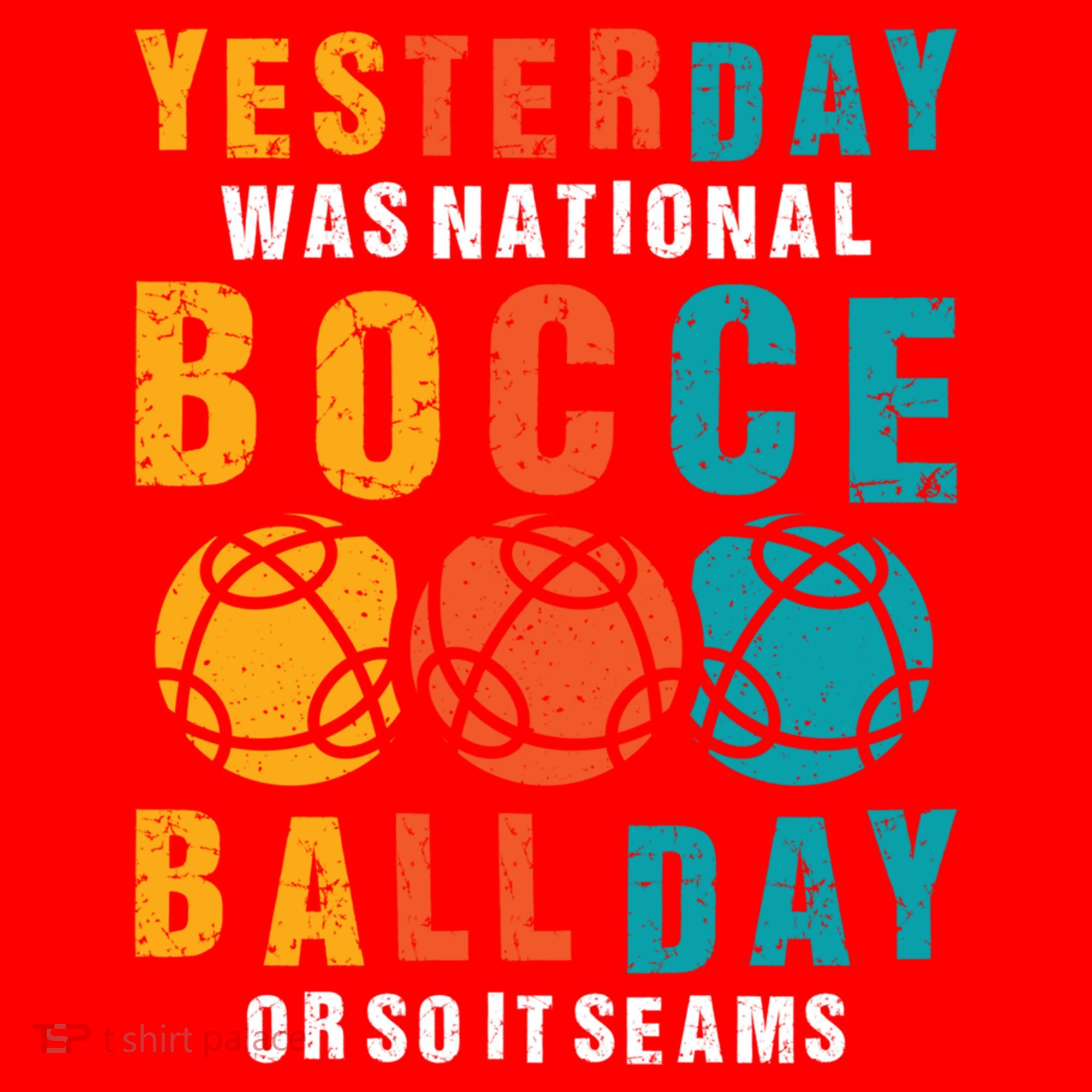 Yesterday Was National Bocce Ball Day Bocce Ball Gift Santa Hat