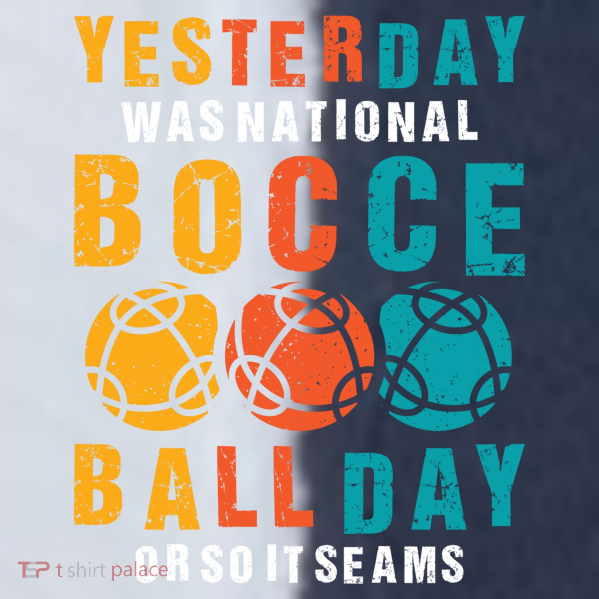 Yesterday Was National Bocce Ball Day Bocce Ball Gift Sport-Tek Competitor United Soccer Jersey