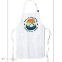 Yellowstone Wyoming Nature Hiking Outdoors Travel Apron thumb 0