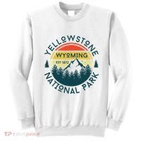 Yellowstone Wyoming Nature Hiking Outdoors Travel Sweatshirt thumb 0