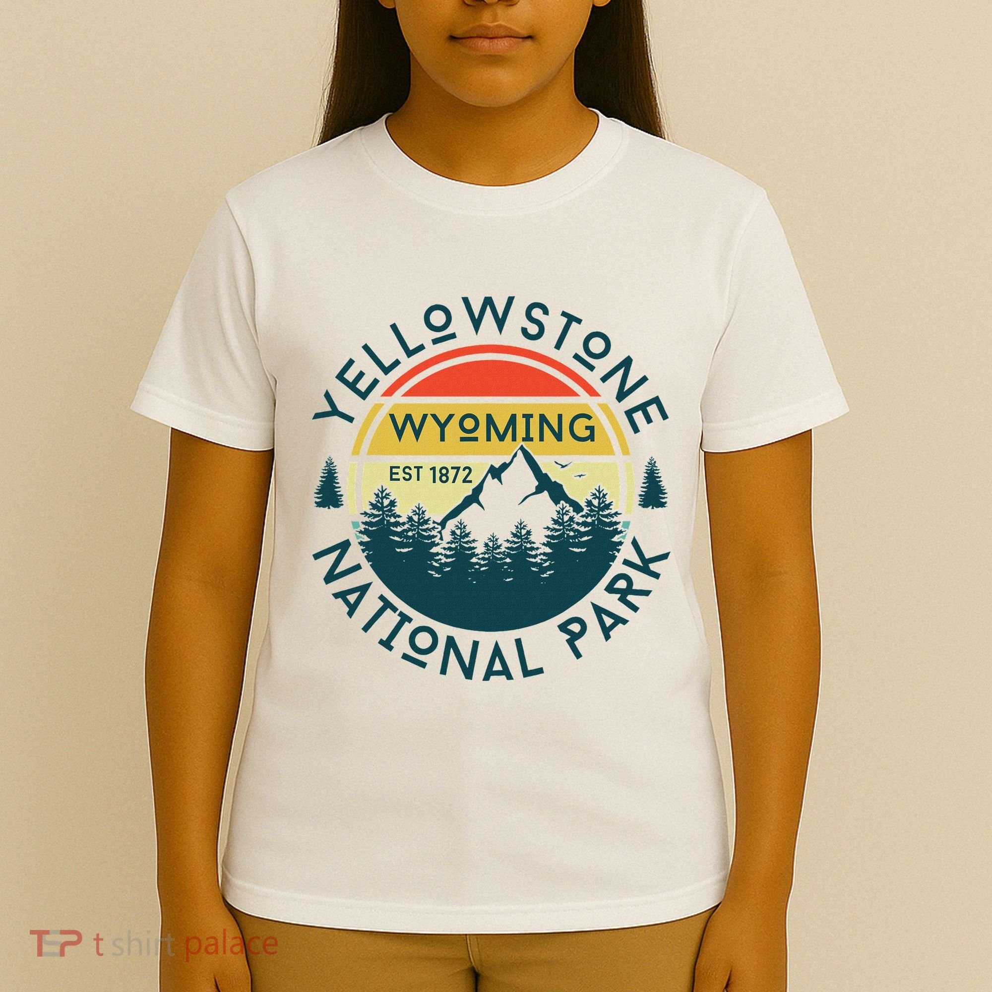 Yellowstone Wyoming Nature Hiking Outdoors Travel T-Shirt