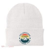Yellowstone Wyoming Nature Hiking Outdoors Travel Beanie thumb 0
