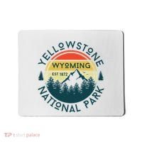 Yellowstone Wyoming Nature Hiking Outdoors Travel Mousepad thumb 0