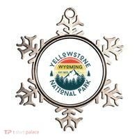 Yellowstone Wyoming Nature Hiking Outdoors Travel Ornament thumb 0