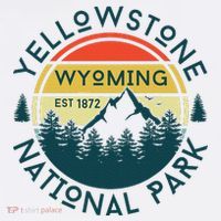 Yellowstone Wyoming Nature Hiking Outdoors Travel Women's Tank Top thumb 5