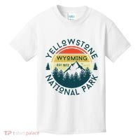 Yellowstone Wyoming Nature Hiking Outdoors Travel Kids T-Shirt thumb 0