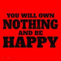 You Will Own Nothing And Be Happy Santa Hat thumb 1