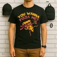 You Wanna Pizza Me Funny Foods Lovers T-Shirt thumb 6