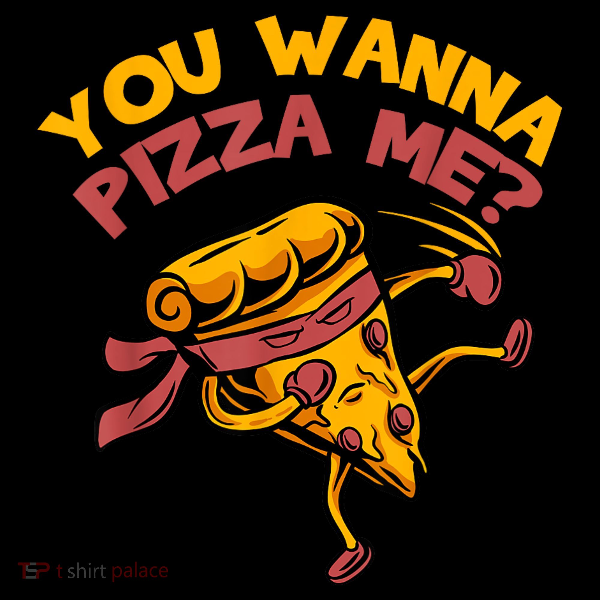 You Wanna Pizza Me Funny Foods Lovers Coffee Mug