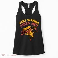 You Wanna Pizza Me Funny Foods Lovers Women's Tank Top thumb 0