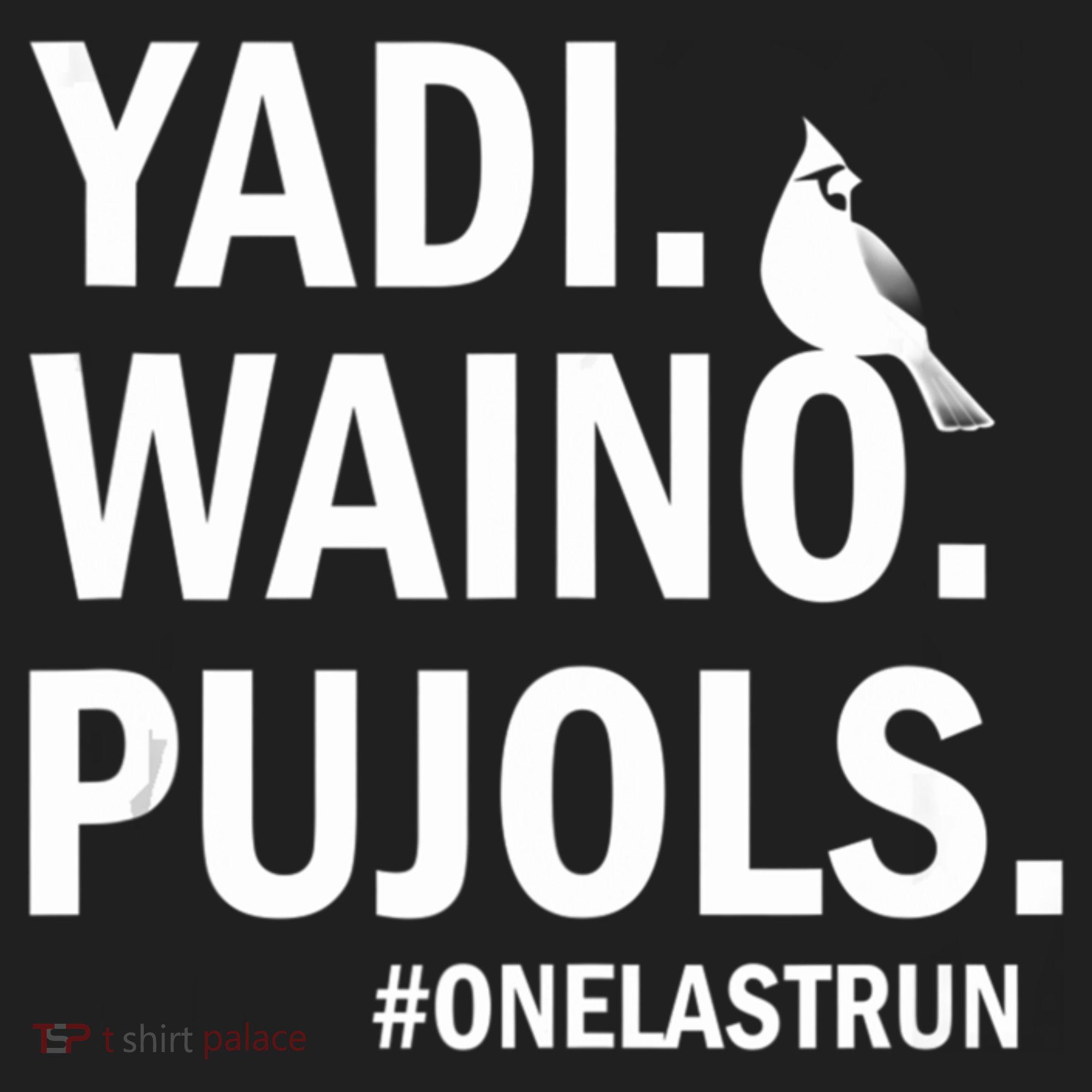 Yadi Waino Pujols #Onelastrun Baseball Softball Beanie