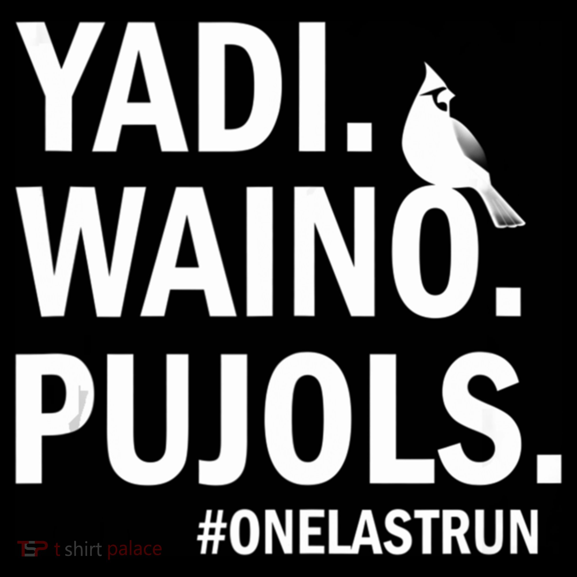 Yadi Waino Pujols #Onelastrun Baseball Softball Women's Hoodie
