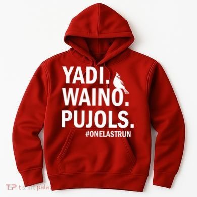 Yadi Waino Pujols #Onelastrun Baseball Softball Hoodie