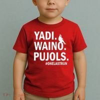 Yadi Waino Pujols #Onelastrun Baseball Softball Toddler T-Shirt thumb 2