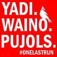 Yadi Waino Pujols #Onelastrun Baseball Softball Visor thumb 3