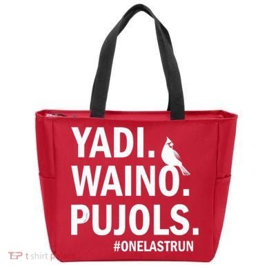 Yadi Waino Pujols #Onelastrun Baseball Softball Tote Bag