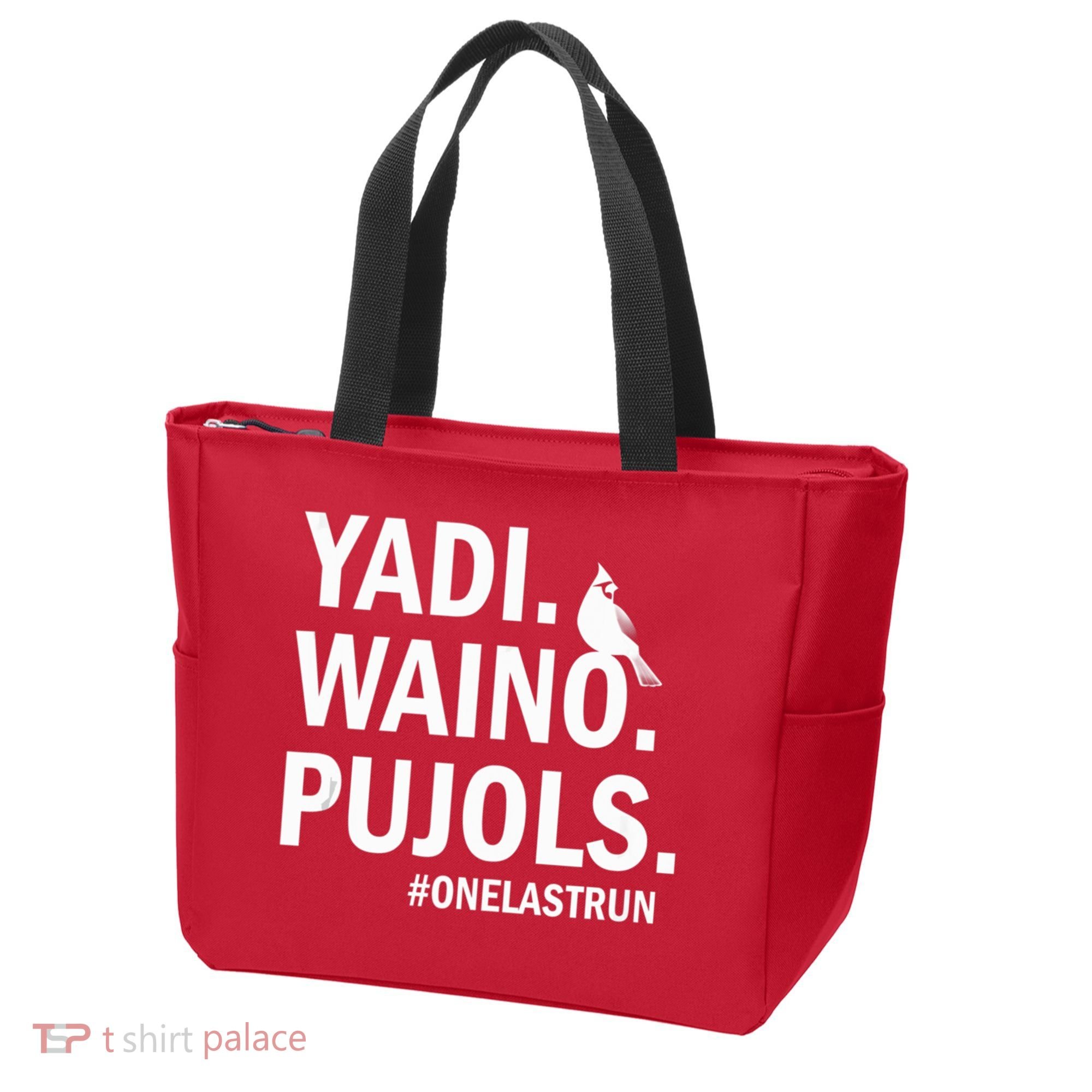 Yadi Waino Pujols #Onelastrun Baseball Softball Tote Bag