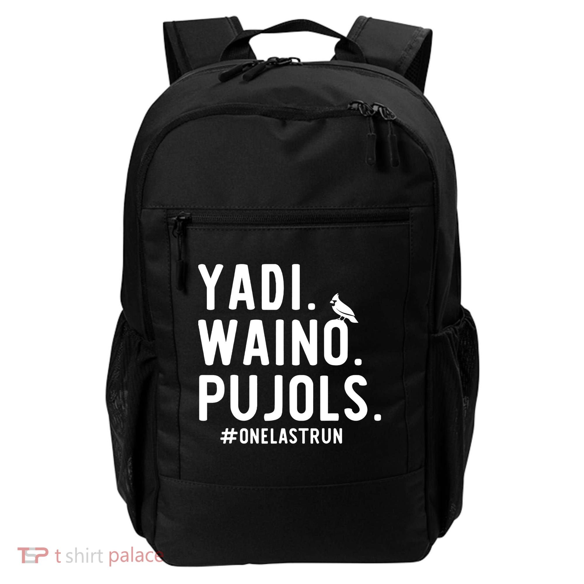 Yadi Waino Pujols One Last Run Backpack