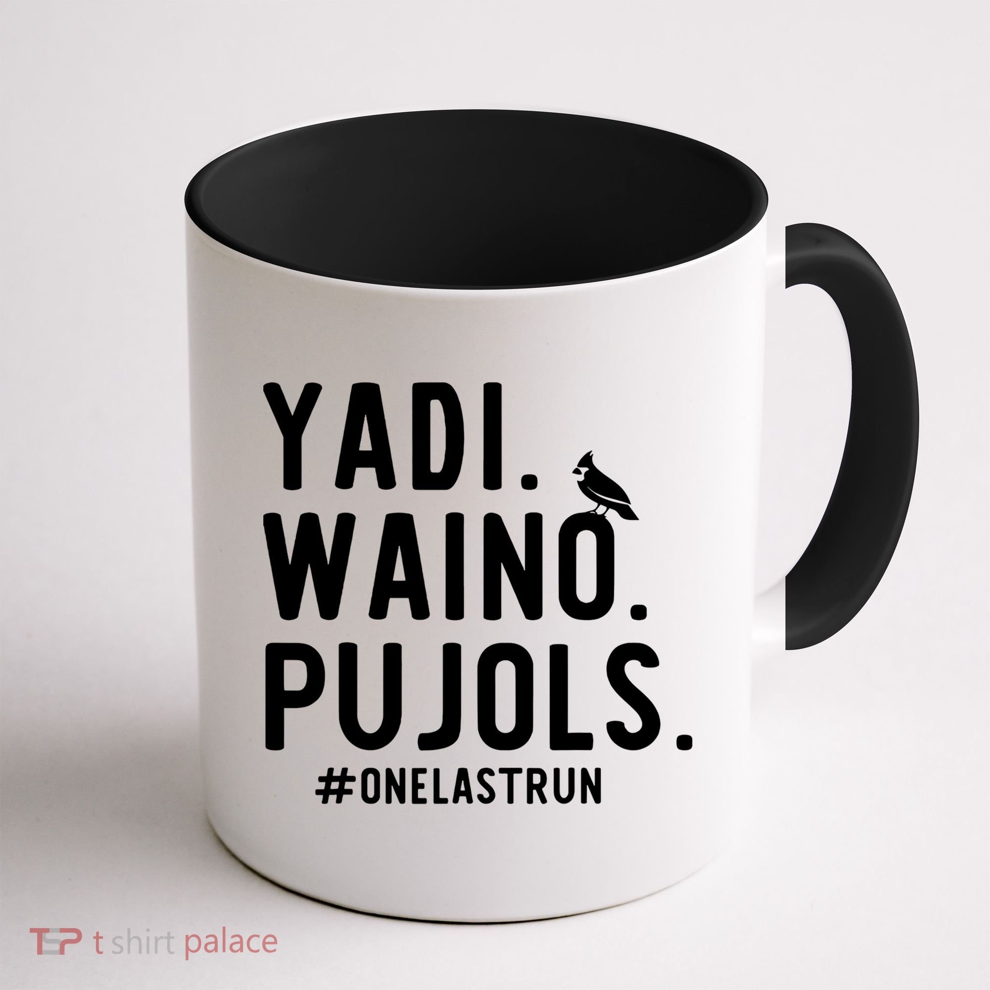 Yadi Waino Pujols One Last Run Coffee Mug