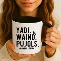 Yadi Waino Pujols One Last Run Coffee Mug thumb 3