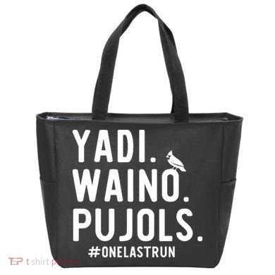 Yadi Waino Pujols One Last Run Tote Bag
