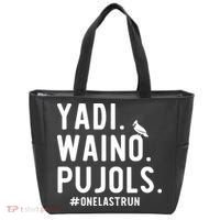 Yadi Waino Pujols One Last Run Tote Bag thumb 0