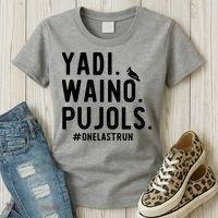 Yadi Waino Pujols One Last Run Women's T-Shirt thumb 3