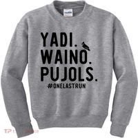 Yadi Waino Pujols One Last Run Kids Sweatshirt thumb 0