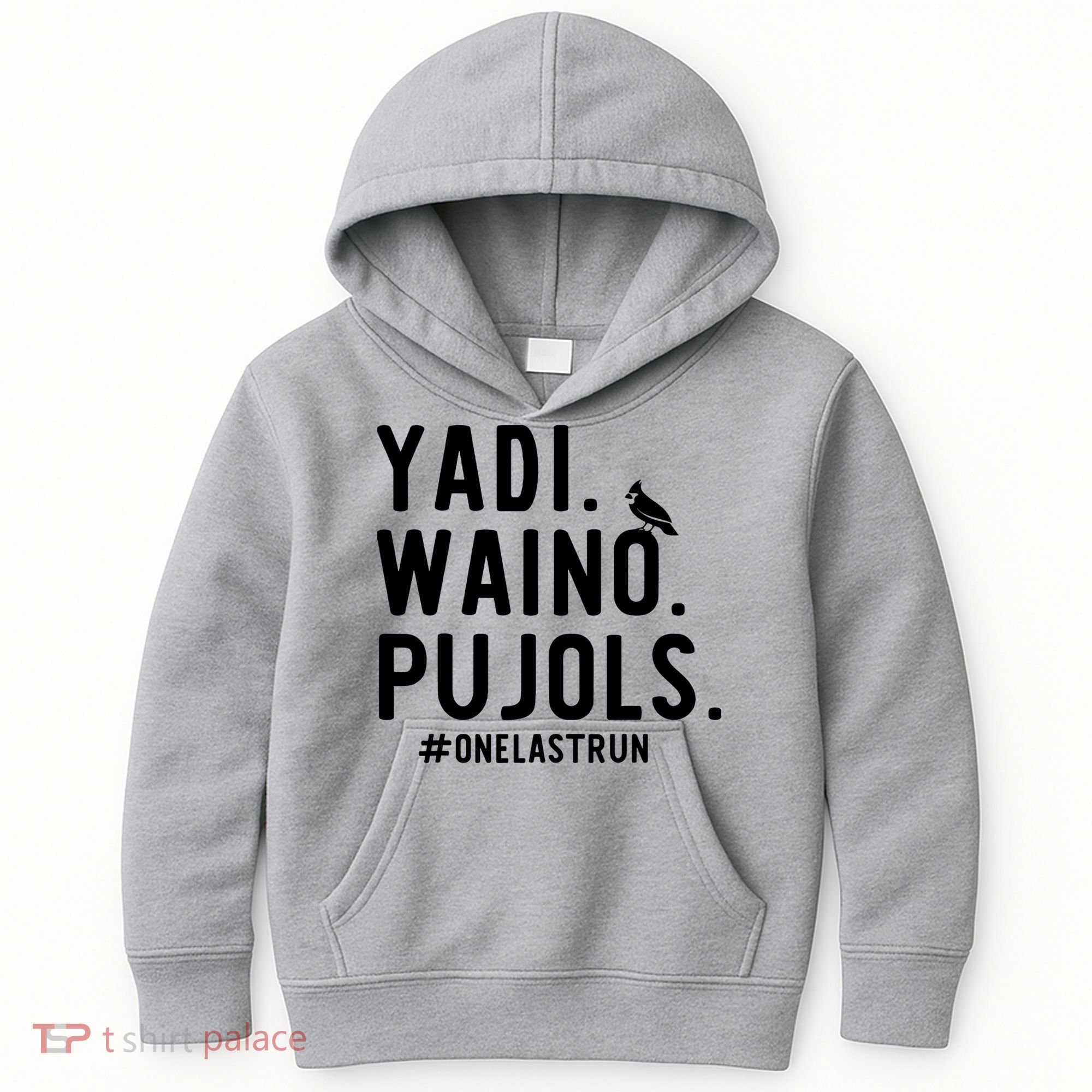 Yadi Waino Pujols One Last Run Kids Hoodie