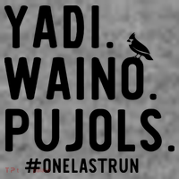 Yadi Waino Pujols One Last Run Kids Hoodie thumb 5